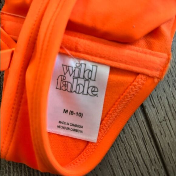 Wild fable Bright Orange Bikini Top - Picture 3 of 3